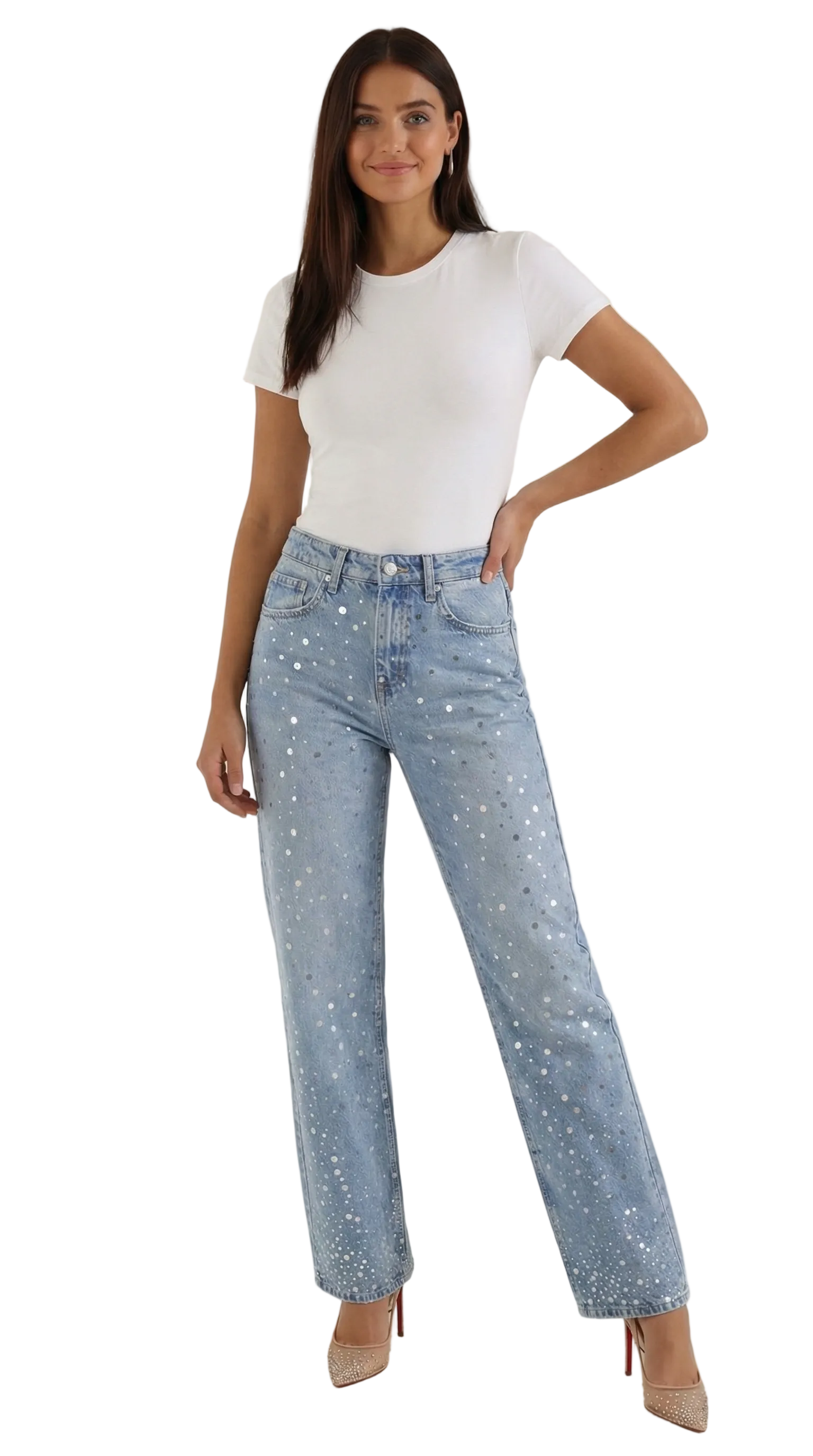 Vaqueros holgados Dawn Sparkle